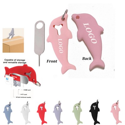 Mobile Phone Card Removal Pin with Case Holder Set