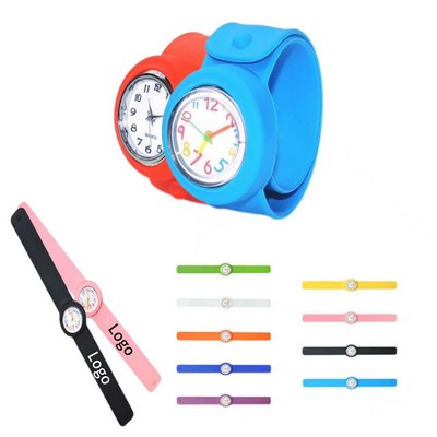Colorful Silicone Slap Watch