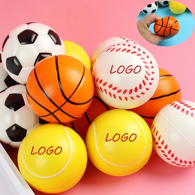 2.4-Inch Foam Elastic Stress Relief Ball