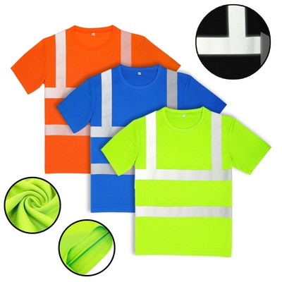 Class 2 Hi-Vis Reflective Safety T-Shirt