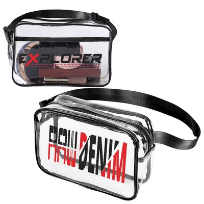 Clear Fanny Pack With Two Pockets