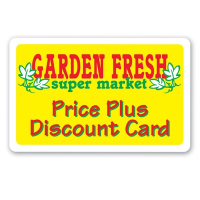 Surface Printed Membership Card