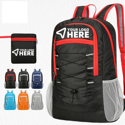 Outdoor Travel Folding Backpack Fashion Leisure Large Capacity Shoulder Bag