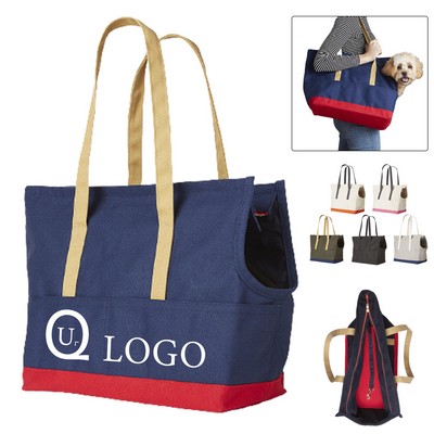New Design Canvas Dog Tote Bag