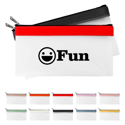 Frosted Translucent Pen Pouch