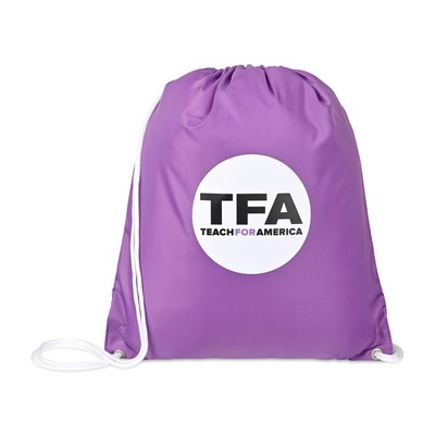 Arlo Recycled rPET Cinchpack - Purple