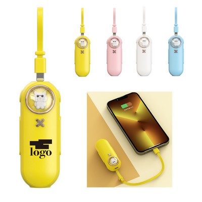 5000Mah Travel Portable Capsules Charger Power Bank