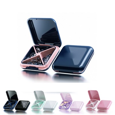 Portable Waterproof Travel Pill Organizer
