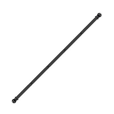 8' Flagpole with Ball Top Crown on both ends