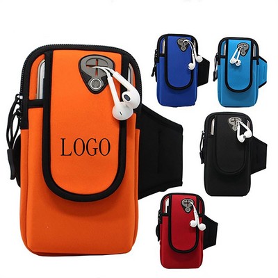 Men's Running Phone Armband Sleeve Sports Wrist Pouch
