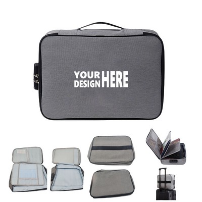 Document Bag With Lock