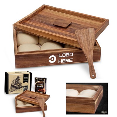 Wooden Pizza Dough Proofing Box