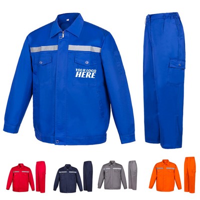 Construction Site Reflective Clothing Suit
