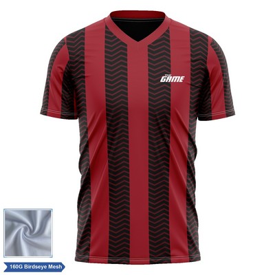 Rush - Men's & Kids' Sublimation Soccer Jersey - 160G Birdseye Mesh