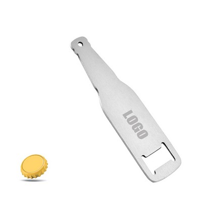 Sleek Bottle Shaped Opener For Effortless Beverage Access