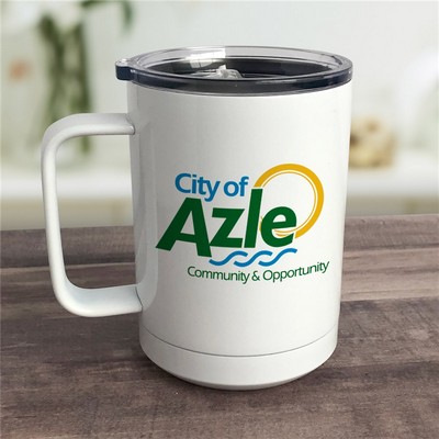 Personalized Corporate Mug with Lid