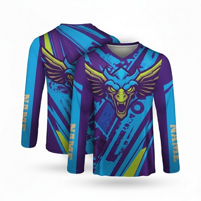 Custom Sunproof UPF 50+ Fishing Long Sleeve T-Shirt