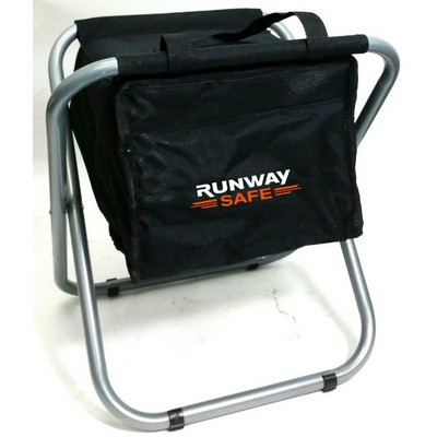 Black Mannitok Fishing Stool w/Cooler