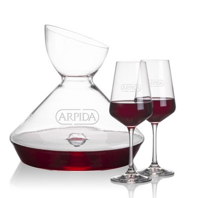 Woodbury Carafe & Cannes Wine