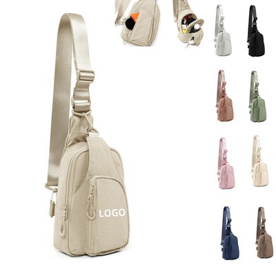 Everyday Crossbody Bag With Adjustable Strap
