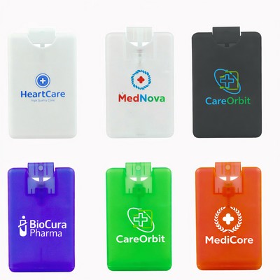 20 ml. Credit Card Style Hand Sanitizer Spray