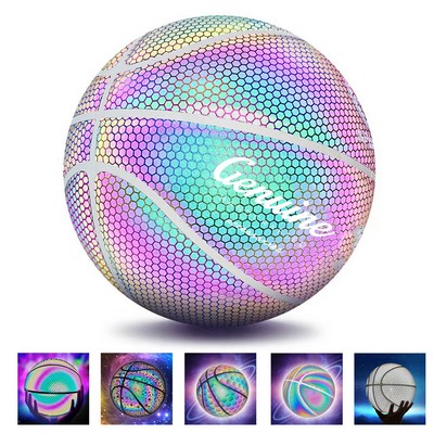 Glowing Leather Basketball