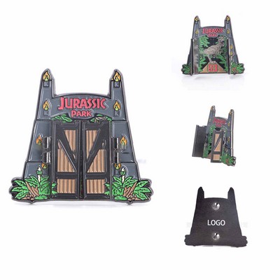 Zinc Alloy Open - Close Badge / Pins