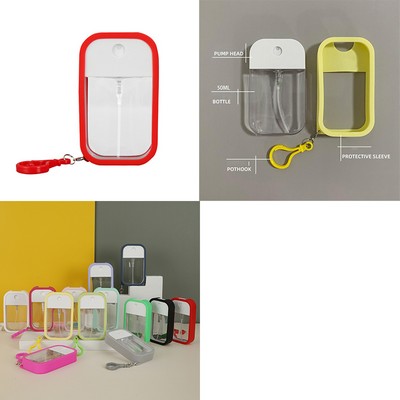 50ml Ultra Thin Portable Hand Sanitizer Card Spray Bottle