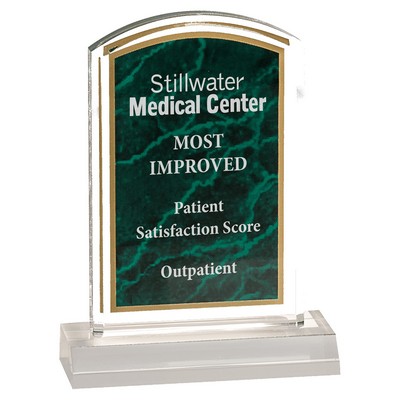 Marbleized Acrylic with Base