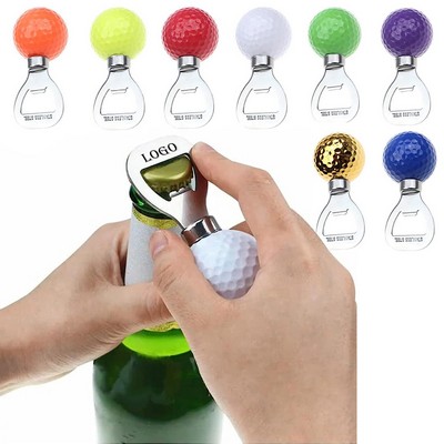 Golf Ball Shaped Beer Bottle Opener
