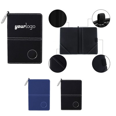 PU Golf Scorebook Folder