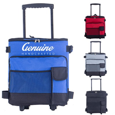 Insulated Cooler Bag with Wheels