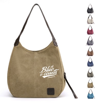 Canvas Shoulder Bag