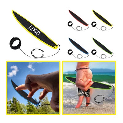 Mini Plastic Finger Surfboard Toy