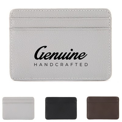 Slim Leather Cardholder Wallet