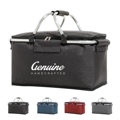 18L Foldable Insulated Picnic Basket