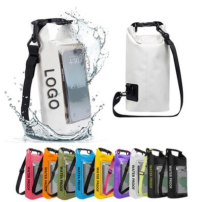 Waterproof Dry Bag 2L Phone Case for Camping Swimming