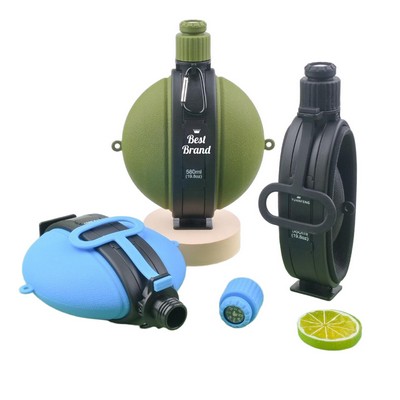 Creative Silicone Collapsible Fitness Portable Water Bottle