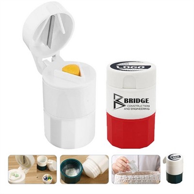 Portable High-Quality Pill Crusher Safe.