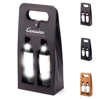 2 Bottle Reusable Wine Bag