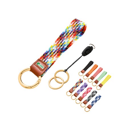 Woven Wrist Stretchy Key Chain
