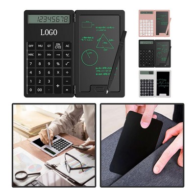 Calculator with LCD Writing Tablet