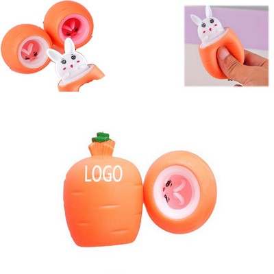 Pinching And Playing Carrots As a Stress Relieving Tool