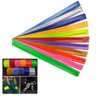 Reflective Safety Stripe Slap Bracelet