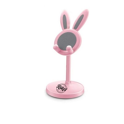 Adjustable And Extendable Phone Stand With Rabbit Design