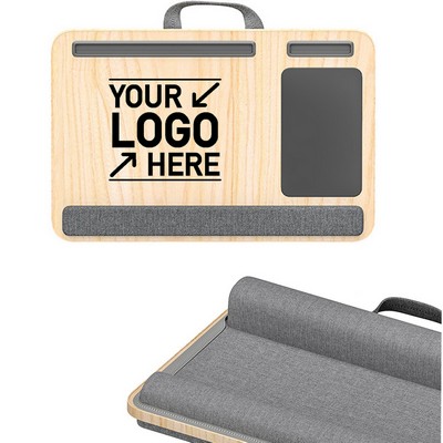 Laptop Lap Desk Home Office With Cushion