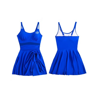 Silhouette Sheer Swimsuit Dress