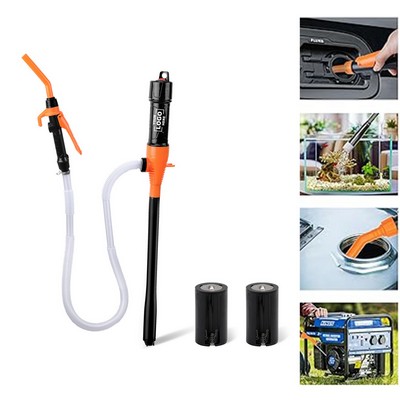 Portable Fuel Transfer Pump Battery Operated