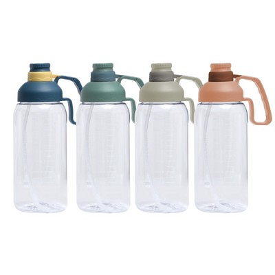 Large Capacity Sports Bottle W/ Handle – 61.5 oz