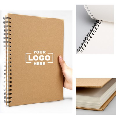 Unlined Spiral Notebook Plain Notebook Sketch Books